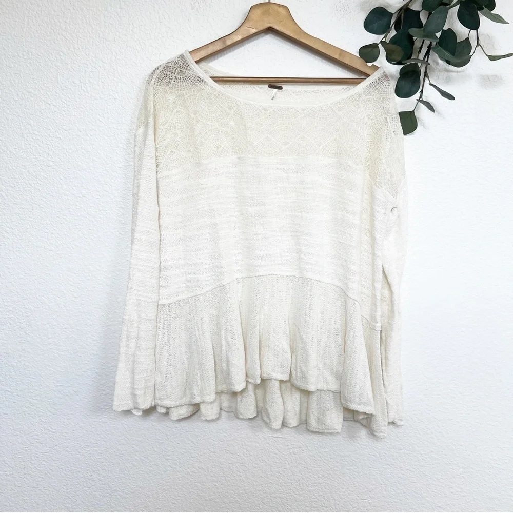 Free People seashell knit
